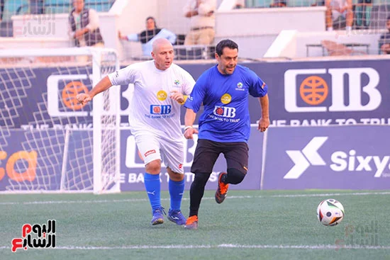 جانب من المباراة 9