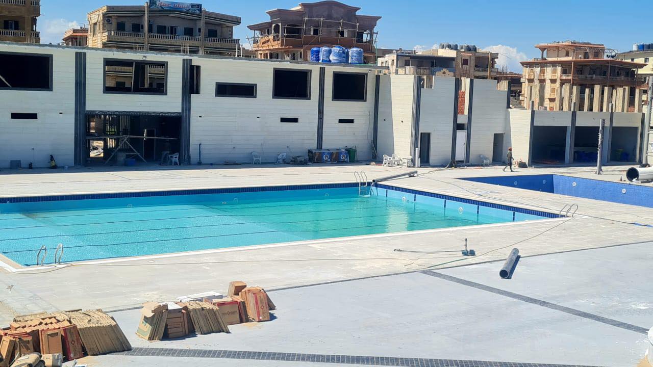 حمام سباحة بمصيف بلطيم