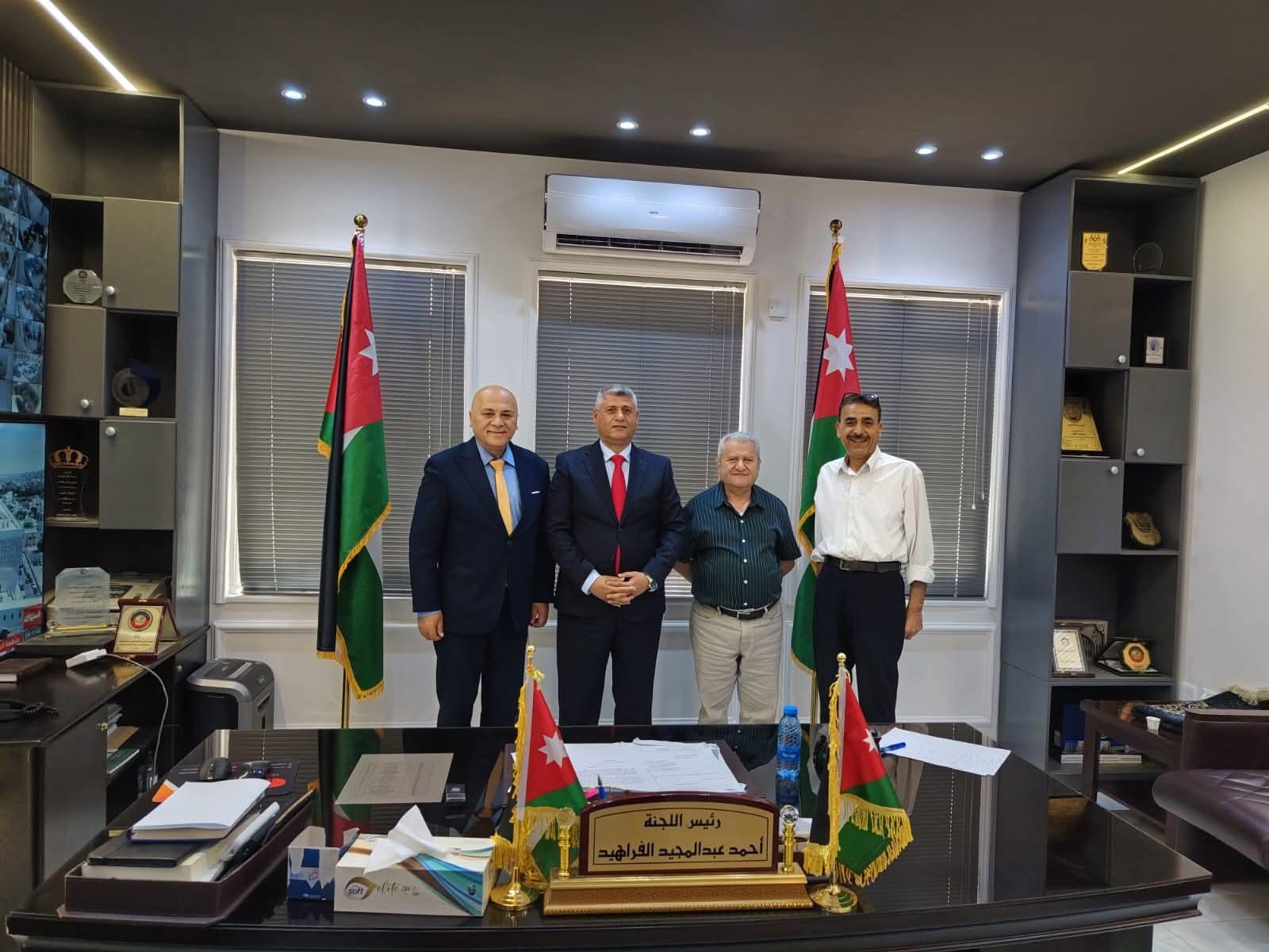 زيارة ميدانية لمجلس محافظة الزرقاء إلى بلدية بيرين لمتابعة المشاريع التنموية والخدمية