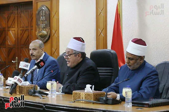 جانب من كلمة الشيخ أيمن عبد الغنى وكيل الأزهر الشريف