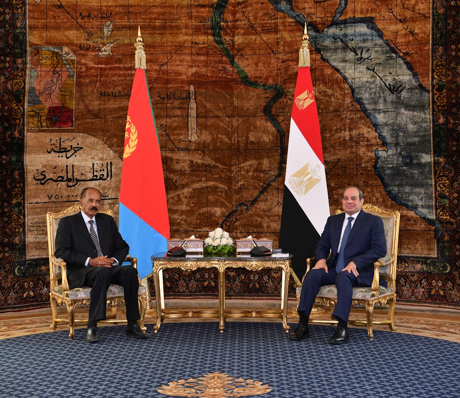 مباحثات مصرية إريترية (3) مباحثات مصرية إريترية (3)