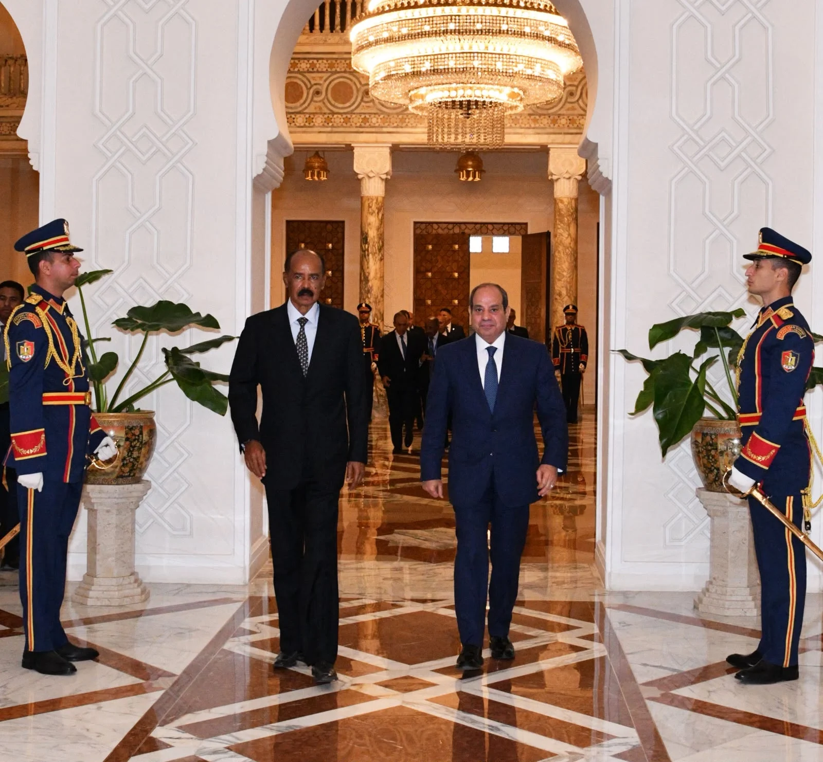 مباحثات مصرية إريترية (6) مباحثات مصرية إريترية (6)