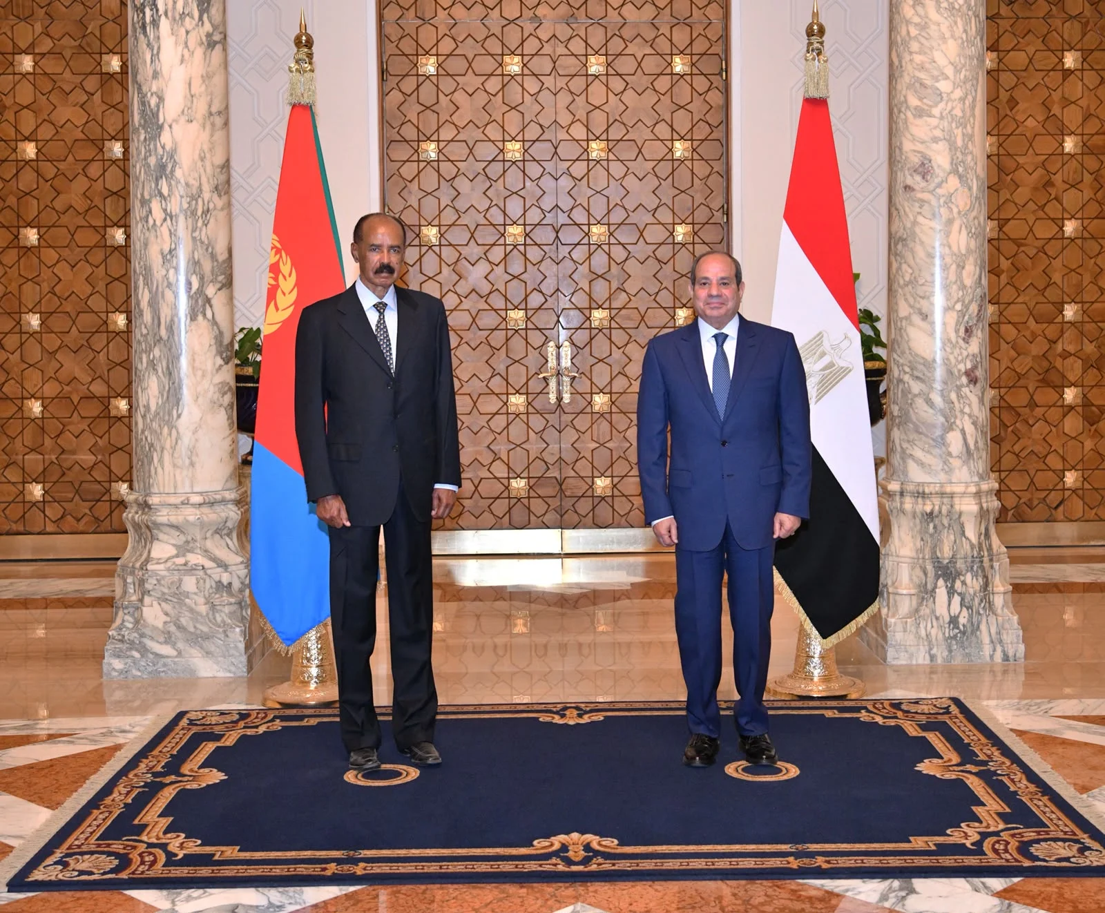 مباحثات مصرية إريترية (5) مباحثات مصرية إريترية (5)