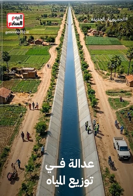 توزيع المياه