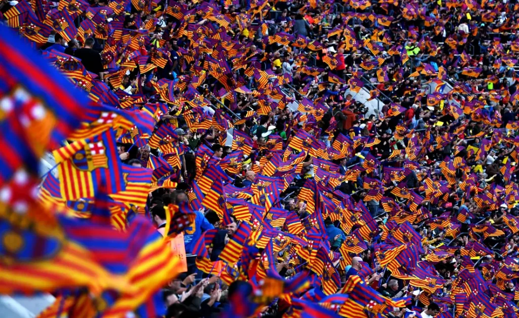 جماهير برشلونة