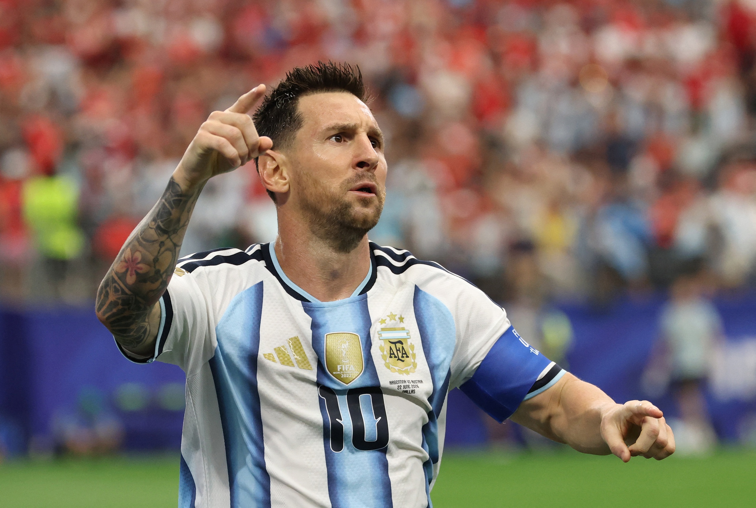 Nóng: Messi hỏng penalty rồi vẫn… sút tung lưới Áo, xô đổ kỷ lục ghi bàn World Cup- Ảnh 1.